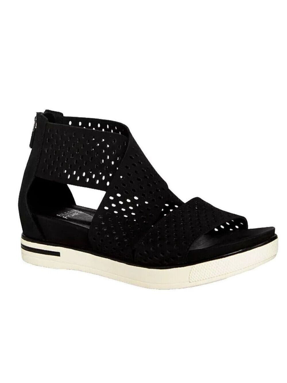 Eileen Fisher Sport Perforated Leather Comfort Sandals size 6.5